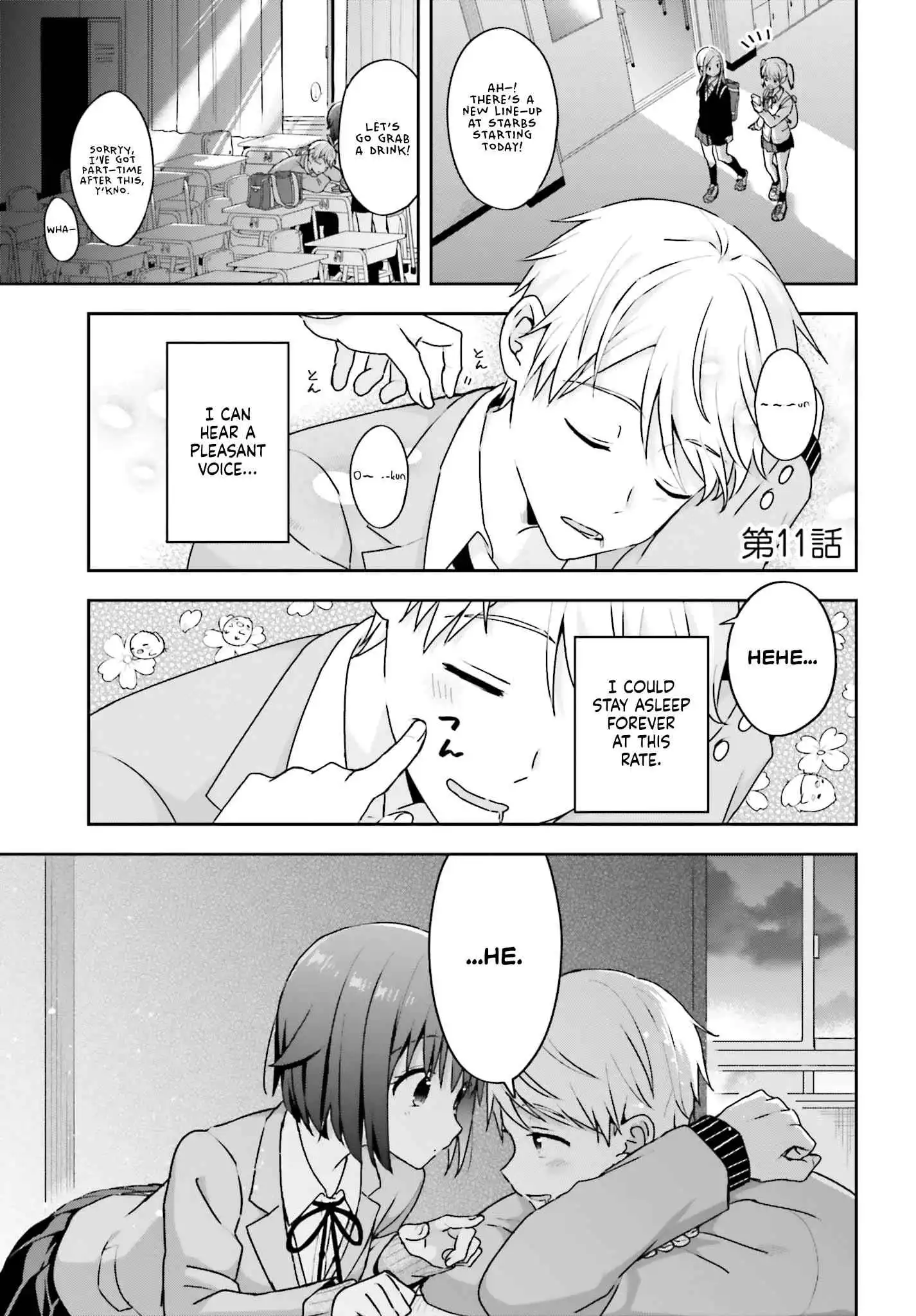 The Quiet Komori-san and the Loud Oobayashi-kun Chapter 11 1